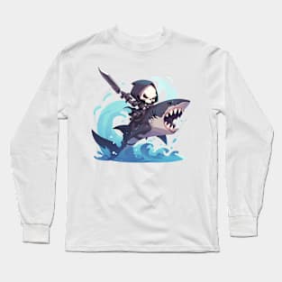 reaper ride shark Long Sleeve T-Shirt